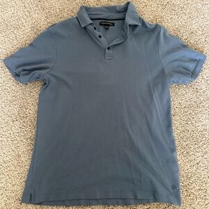 Banana Republic Slate Blue Polo Shirt